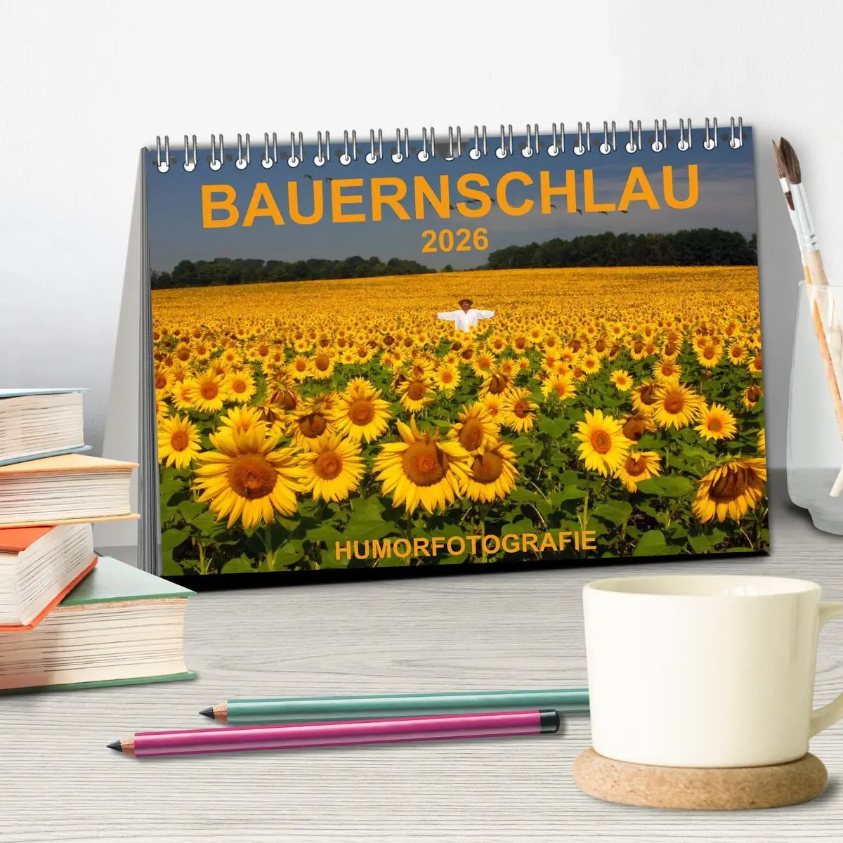 Bild: 9783516060225 | BAUERNSCHLAU 2026 (Tischkalender 2026 DIN A5 quer), CALVENDO...