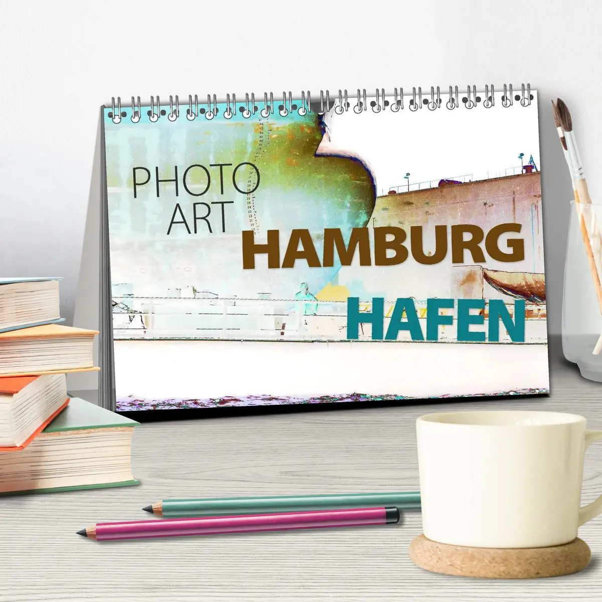 Bild: 9783516130225 | Photo-Art / Hamburg Hafen (Tischkalender 2026 DIN A5 quer),...