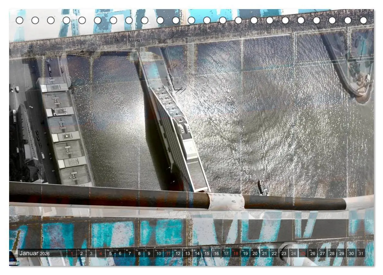 Bild: 9783516130225 | Photo-Art / Hamburg Hafen (Tischkalender 2026 DIN A5 quer),...