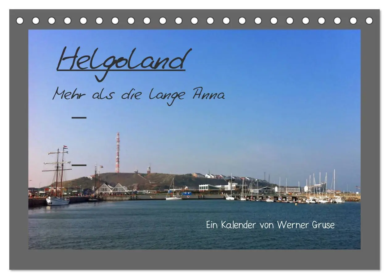 Cover: 9783516200225 | Helgoland (Tischkalender 2026 DIN A5 quer), CALVENDO Monatskalender