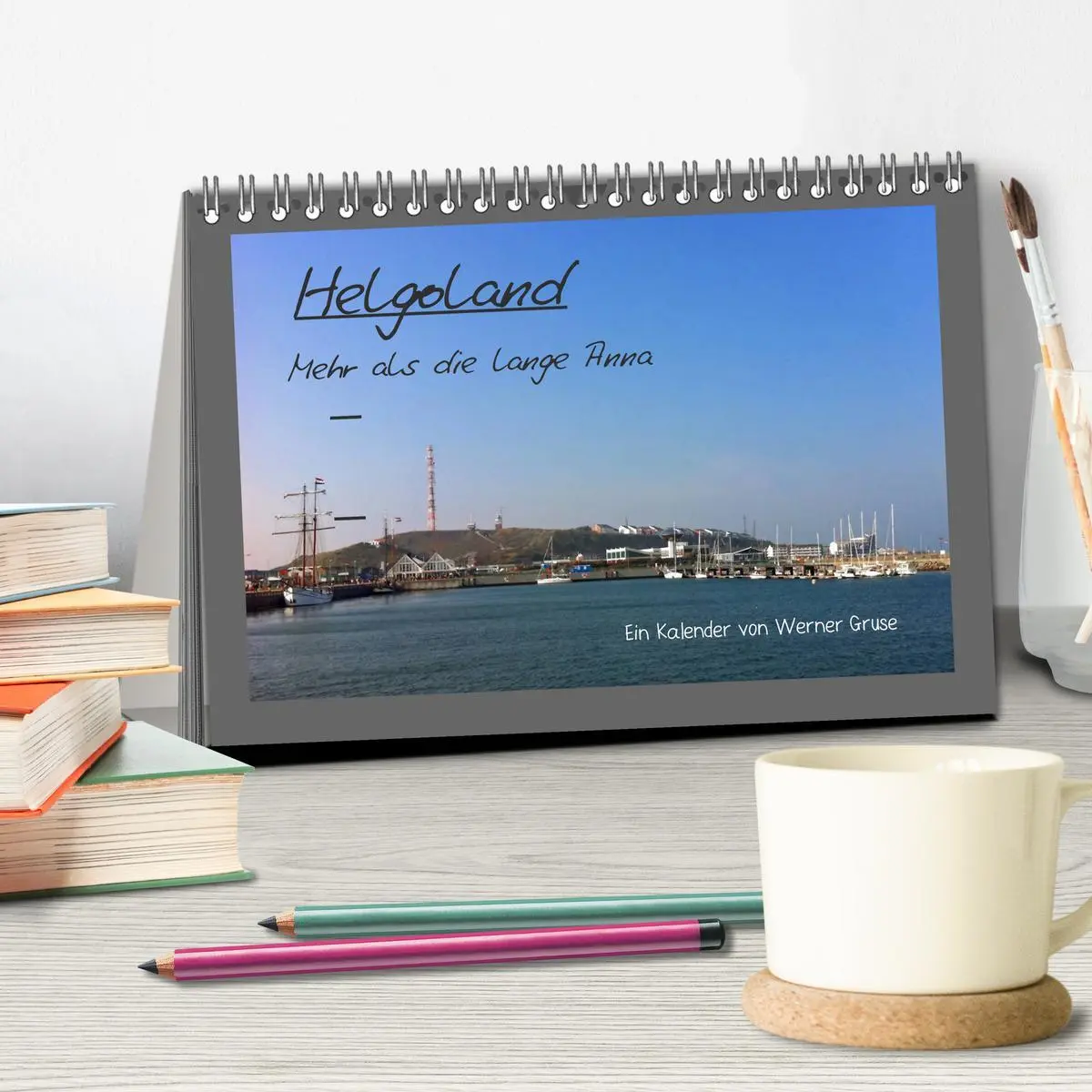 Bild: 9783516200225 | Helgoland (Tischkalender 2026 DIN A5 quer), CALVENDO Monatskalender