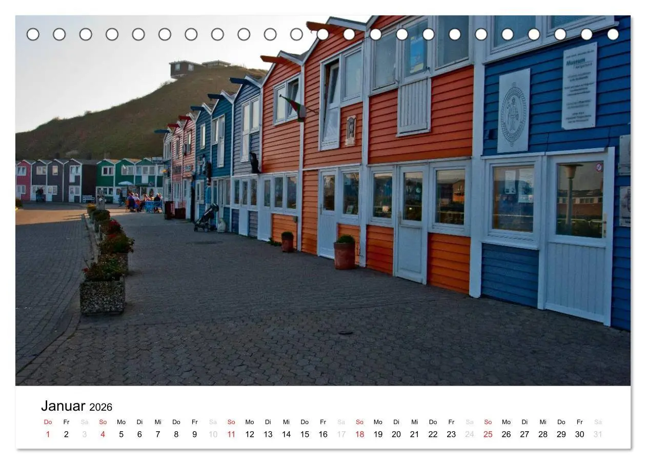 Bild: 9783516200225 | Helgoland (Tischkalender 2026 DIN A5 quer), CALVENDO Monatskalender