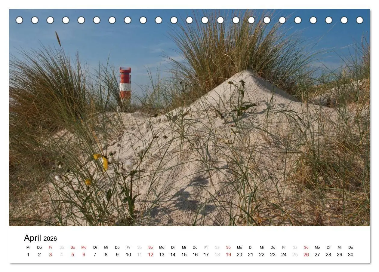 Bild: 9783516200225 | Helgoland (Tischkalender 2026 DIN A5 quer), CALVENDO Monatskalender