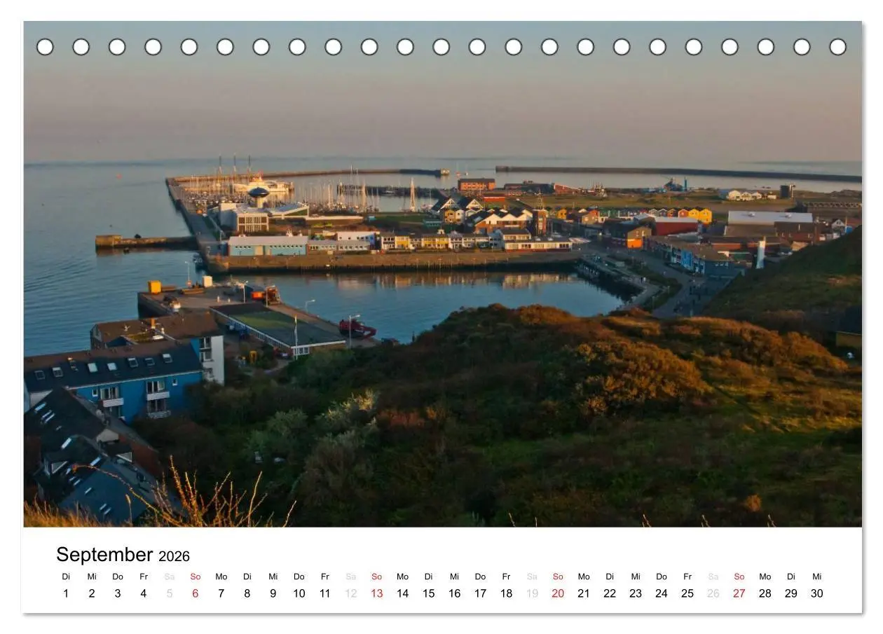 Bild: 9783516200225 | Helgoland (Tischkalender 2026 DIN A5 quer), CALVENDO Monatskalender