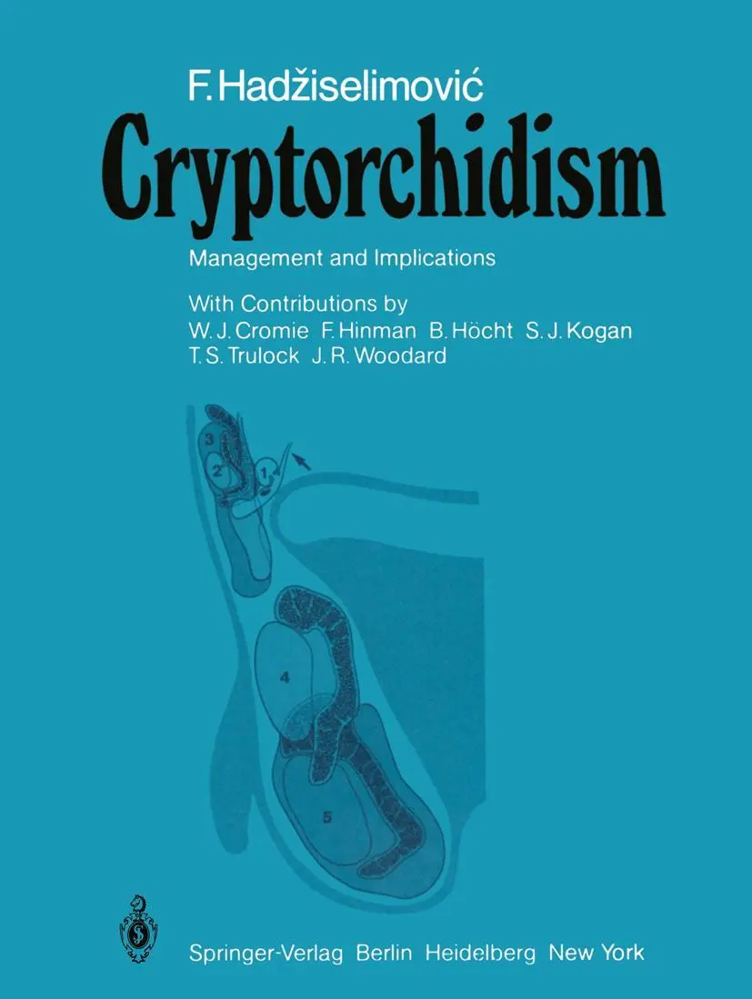 Cover: 9783642860225 | Cryptorchidism | Management and Implications | F. Hadziselimovic | xvi