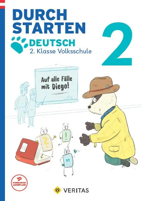 Cover: 9783710170225 | Durchstarten 2. Klasse - Volksschule - Auf alle Fälle mit Diego!...