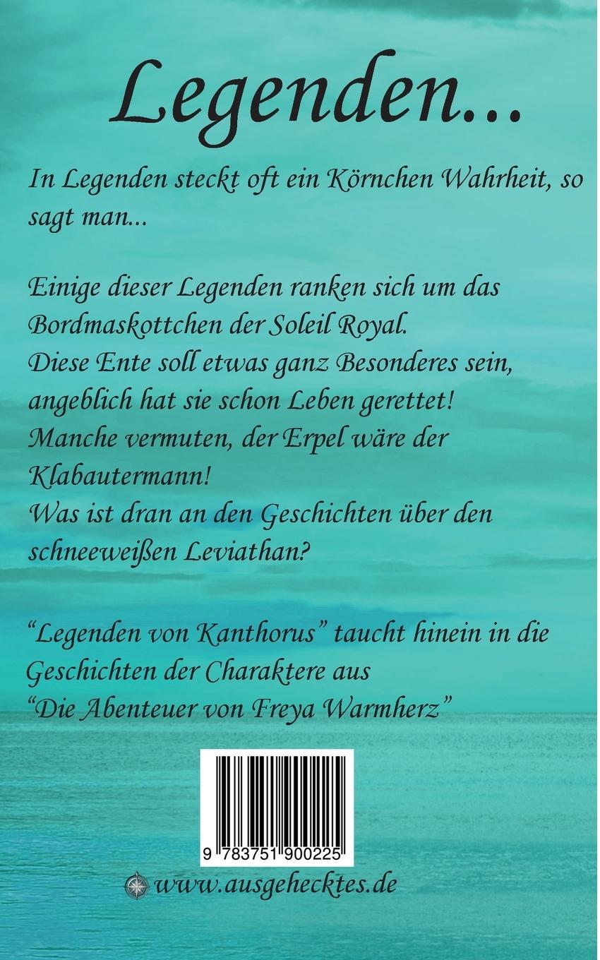 Rückseite: 9783751900225 | Levi | Legenden von Kanthorus | Martin Heckt | Taschenbuch | 88 S.
