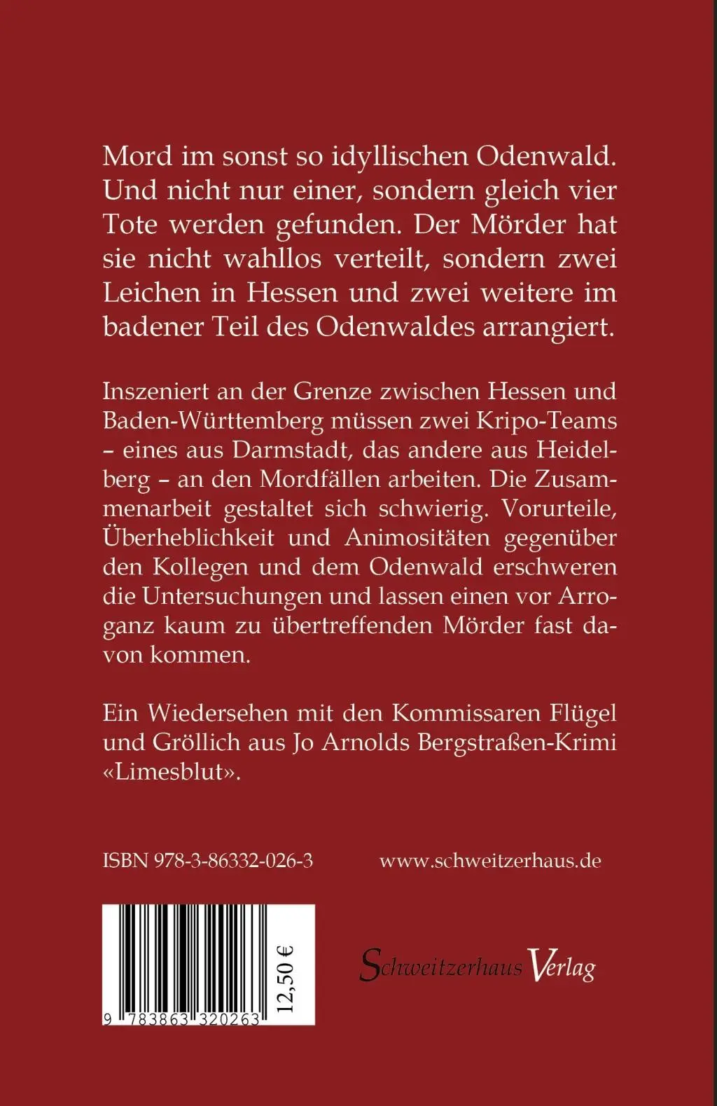 Bild: 9783863320225 | Odenwaldhölle | Jo Arnold | Taschenbuch | 168 S. | Deutsch | 2018