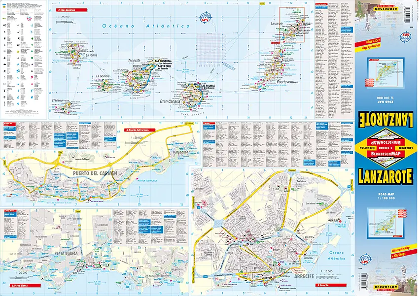 Bild: 9783865920225 | Lanzarote | (Land-)Karte | gefalzt | 2 S. | Englisch | 2018