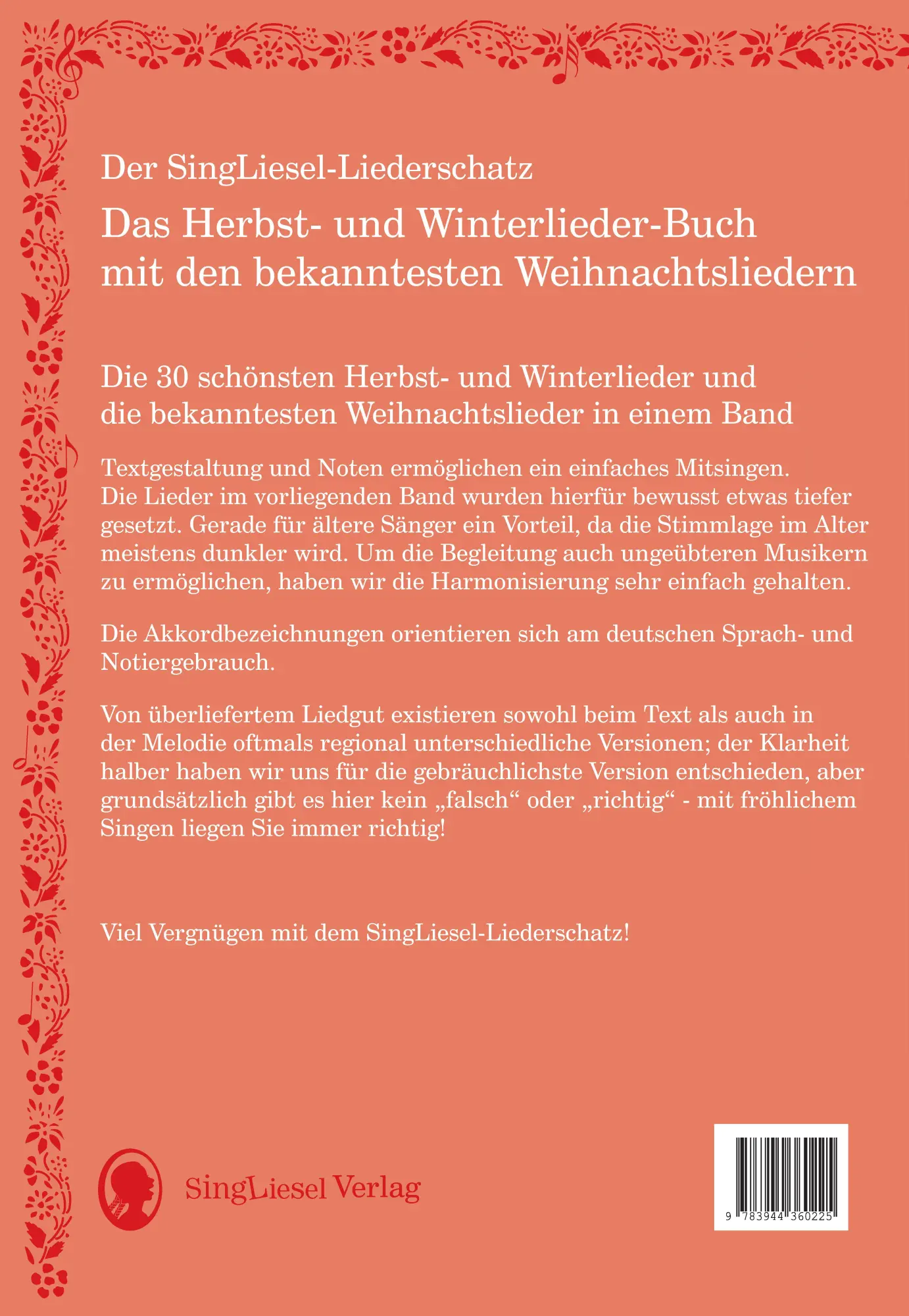 Bild: 9783944360225 | Der SingLiesel-Liederschatz: Die schönsten Herbst- und Winterlieder...