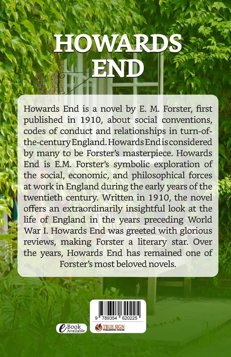 Rückseite: 9789354620225 | Howards End | E. M. Forster | Taschenbuch | Englisch | 2022