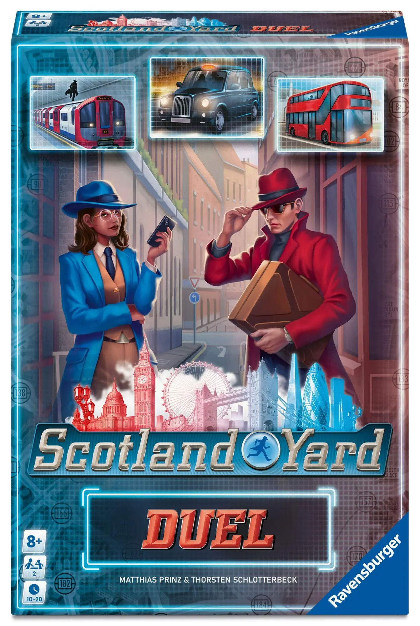 Cover: 4005556250325 | Scotland Yard Duel - Gesellschaftsspiel &amp; Brettspiel ab 8 Jahre | 2026