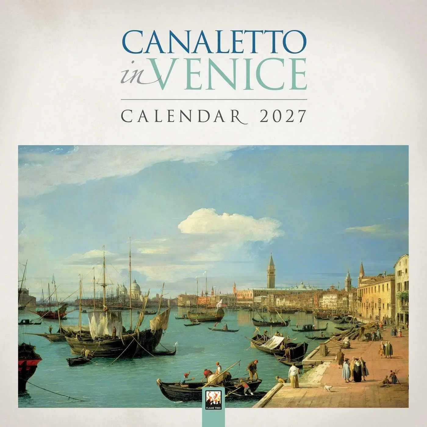 Cover: 9781806940325 | Canaletto in Venedig 2027 - Original Flame Tree Publishing-Kalender...