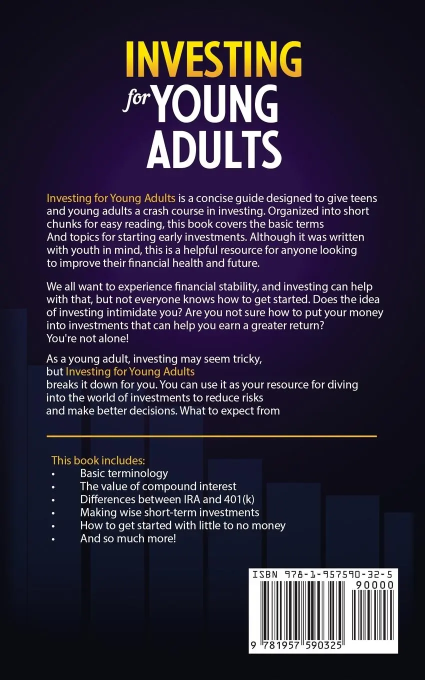 Rückseite: 9781957590325 | Investing for Young Adults | Kris Pearson | Taschenbuch | Englisch