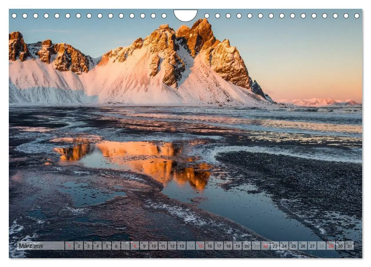 Bild: 9783457960325 | Island im Winter (Wandkalender 2026 DIN A4 quer), CALVENDO...