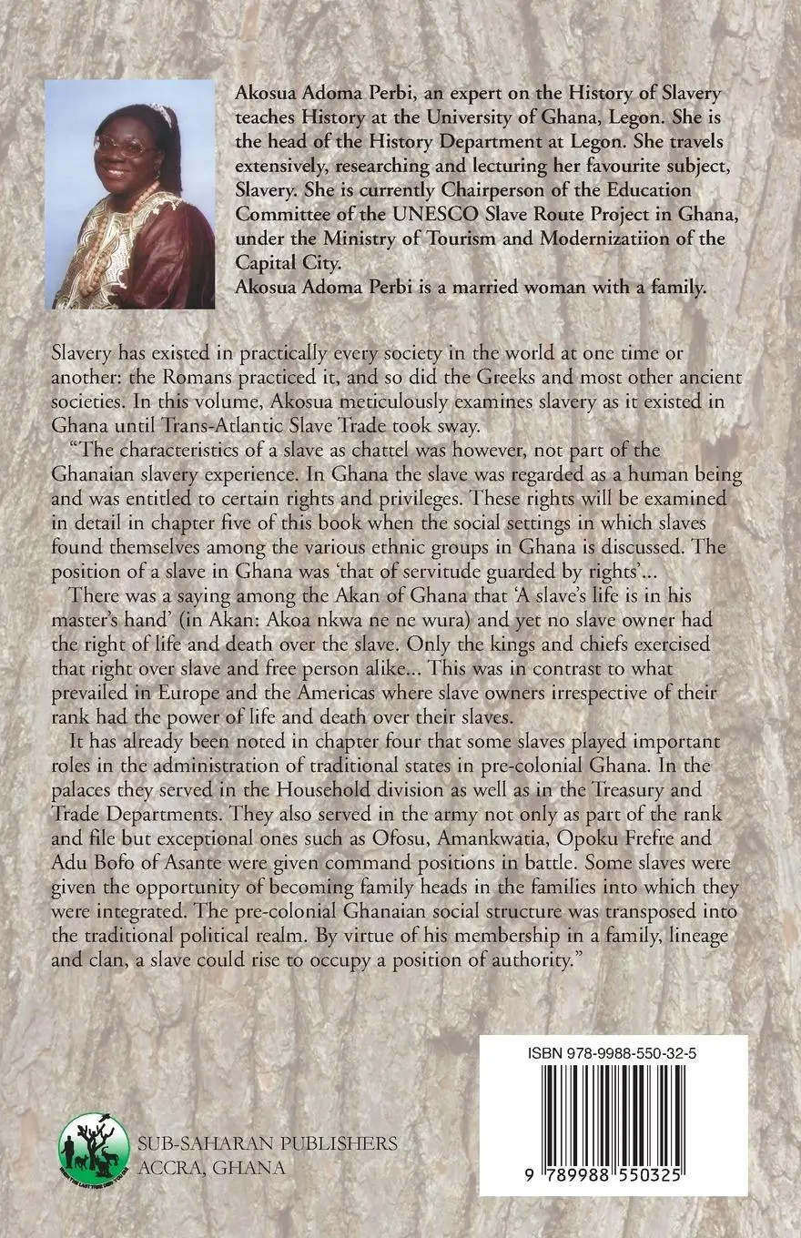 Rückseite: 9789988550325 | History of Indigenous Slavery In, a (P) | Akosua Adoma Perbi | Buch