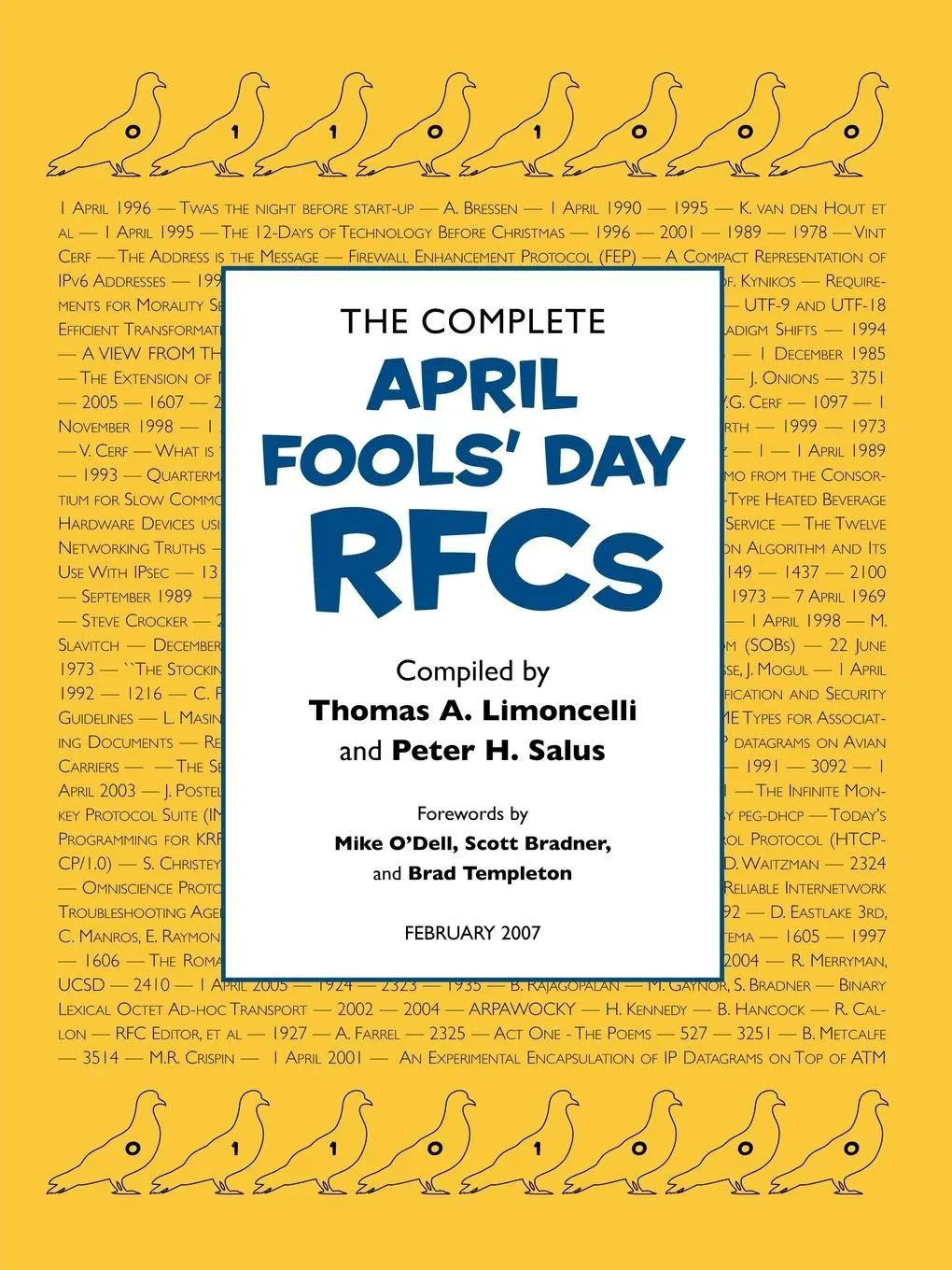 Cover: 9781573980425 | The Complete April Fools' Day Rfcs | Thomas A. Limoncelli (u. a.)