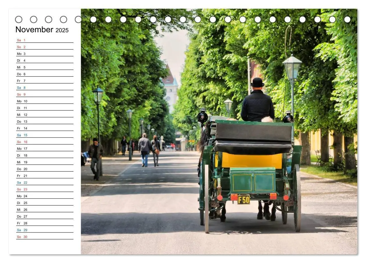 Bild: 9783435550425 | Wien - Haupstadt mit Charme (Tischkalender 2025 DIN A5 quer),...