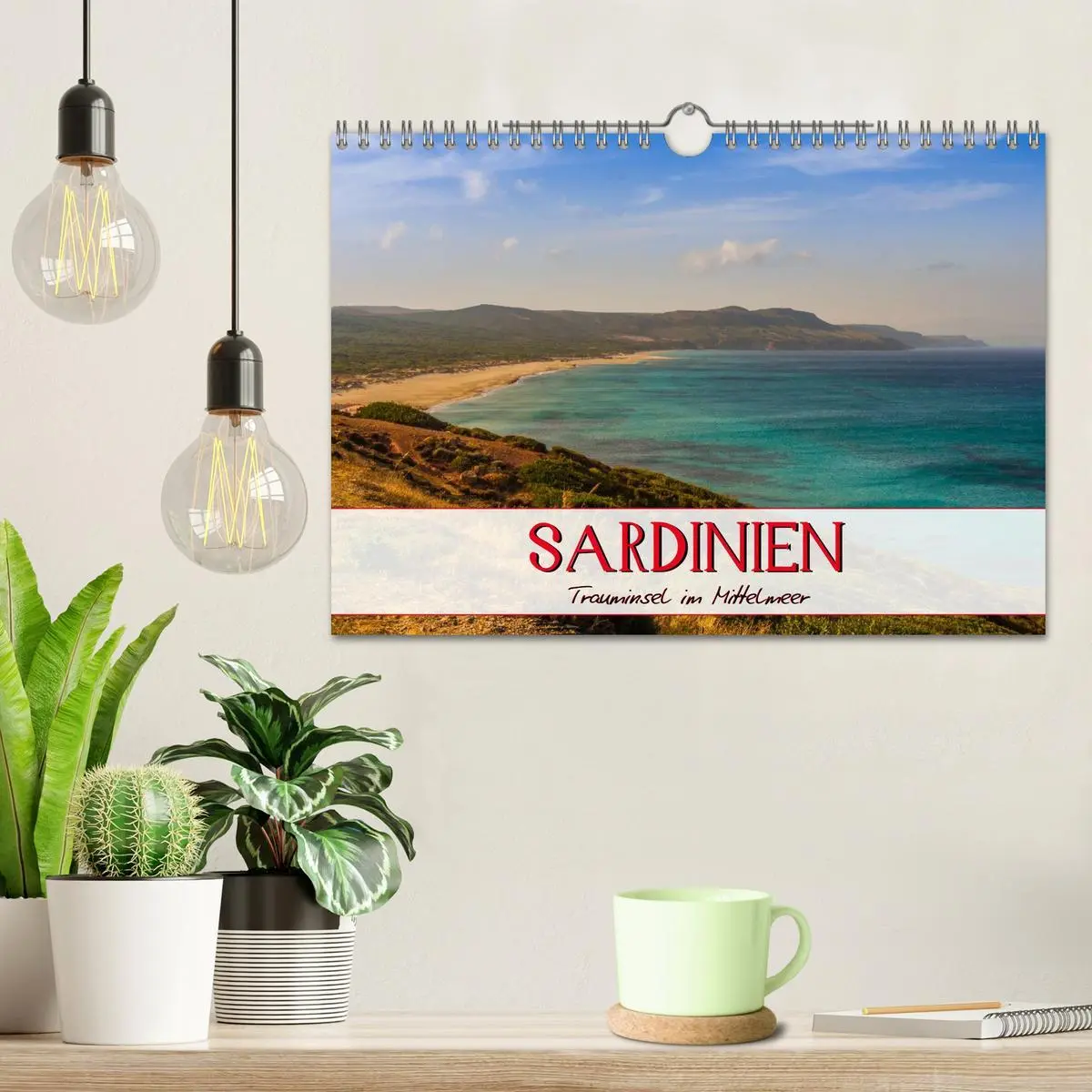 Bild: 9783516110425 | Sardinien Panoramakalender (Wandkalender 2026 DIN A4 quer),...
