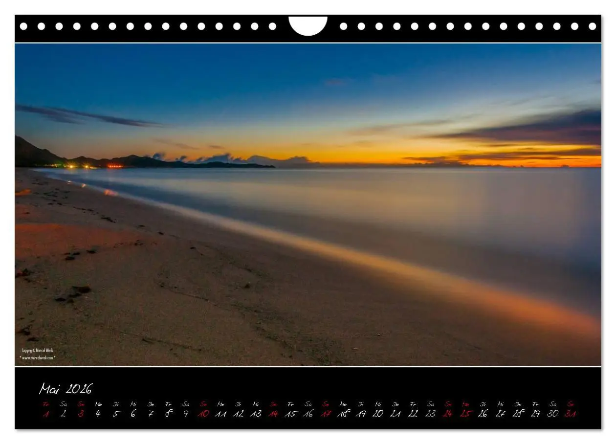 Bild: 9783516110425 | Sardinien Panoramakalender (Wandkalender 2026 DIN A4 quer),...