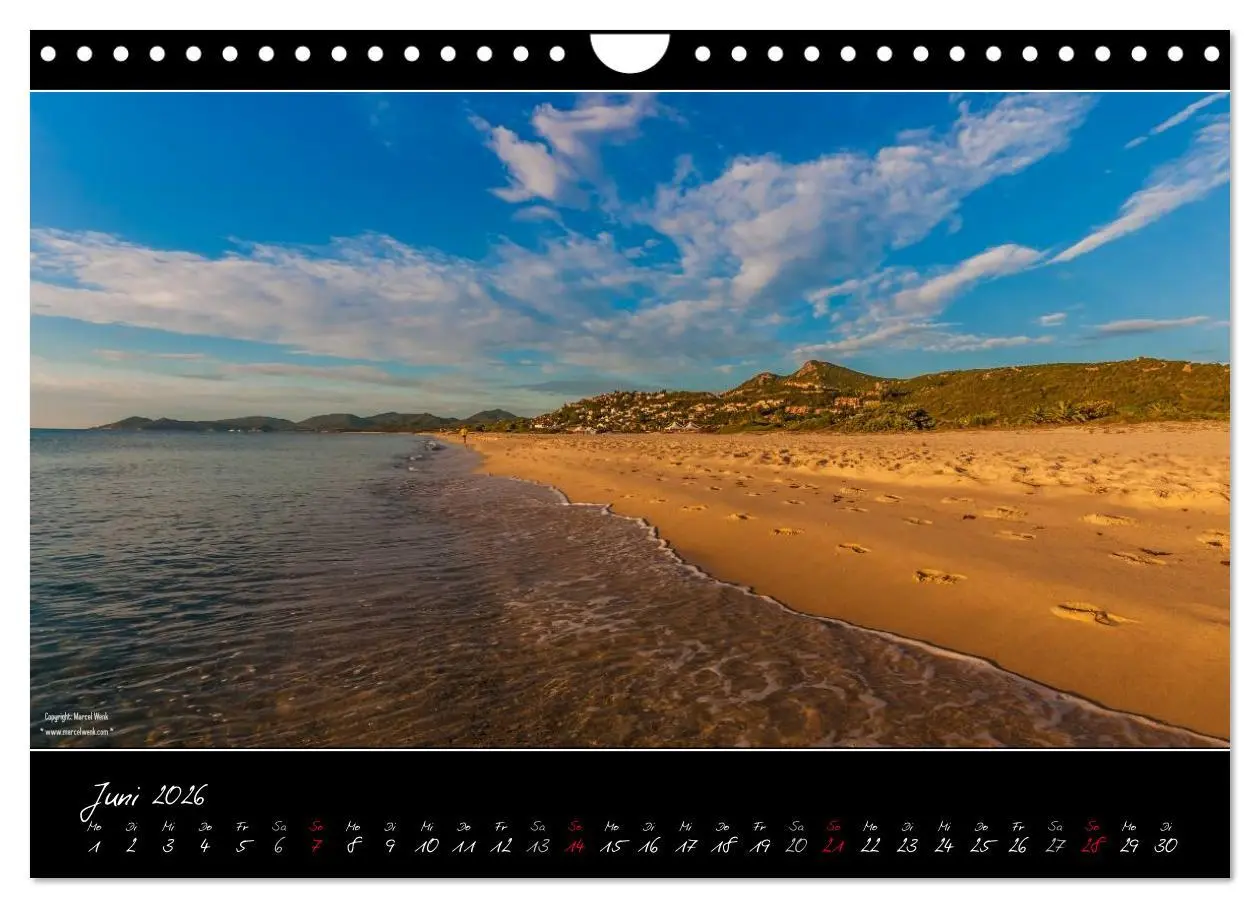 Bild: 9783516110425 | Sardinien Panoramakalender (Wandkalender 2026 DIN A4 quer),...