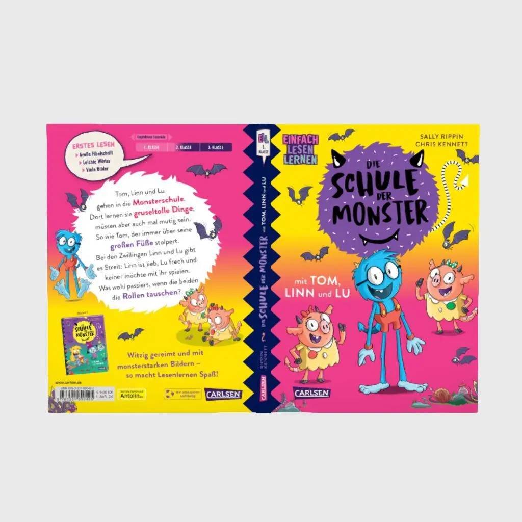 Bild: 9783551690425 | Die Schule der Monster mit Tom, Linn und Lu | Sally Rippin | Buch