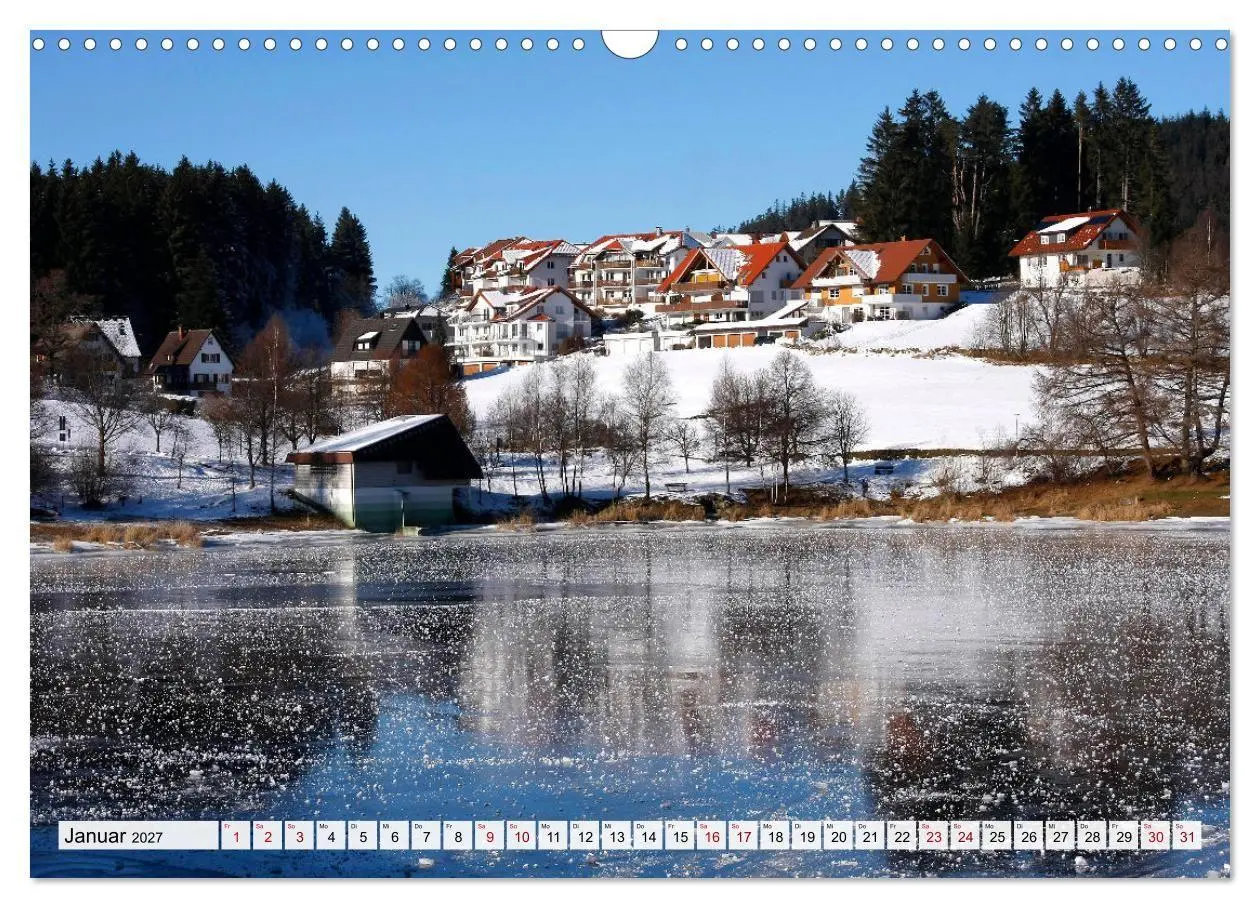Bild: 9783569680425 | Urlaubsregion Schwarzwald (Wandkalender 2027 DIN A3 quer), CALVENDO...