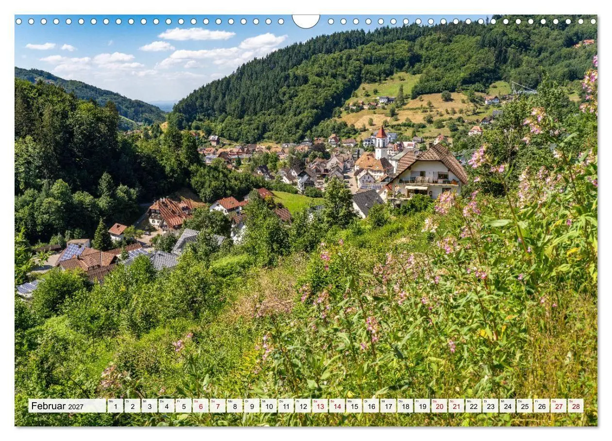 Bild: 9783569680425 | Urlaubsregion Schwarzwald (Wandkalender 2027 DIN A3 quer), CALVENDO...