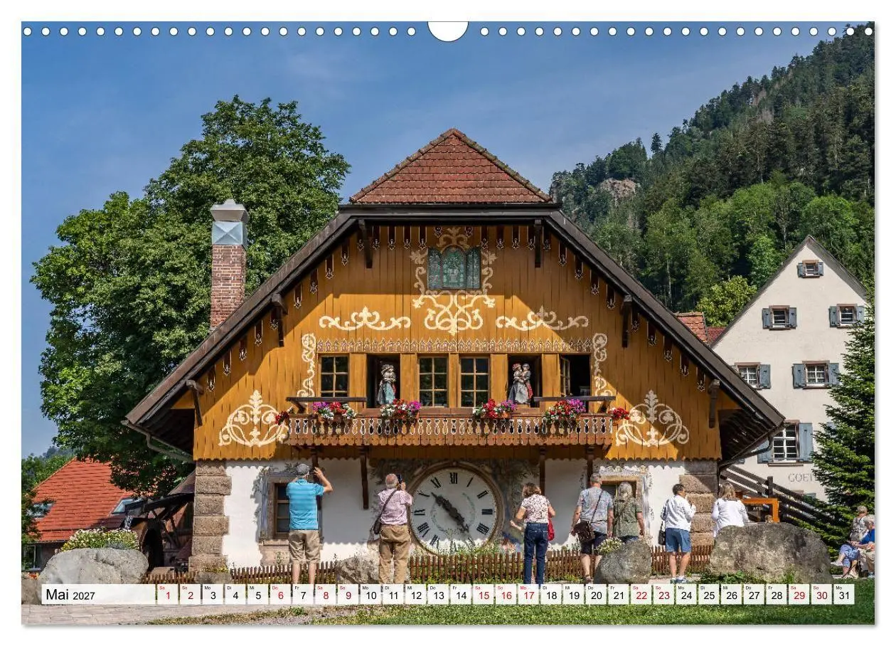 Bild: 9783569680425 | Urlaubsregion Schwarzwald (Wandkalender 2027 DIN A3 quer), CALVENDO...