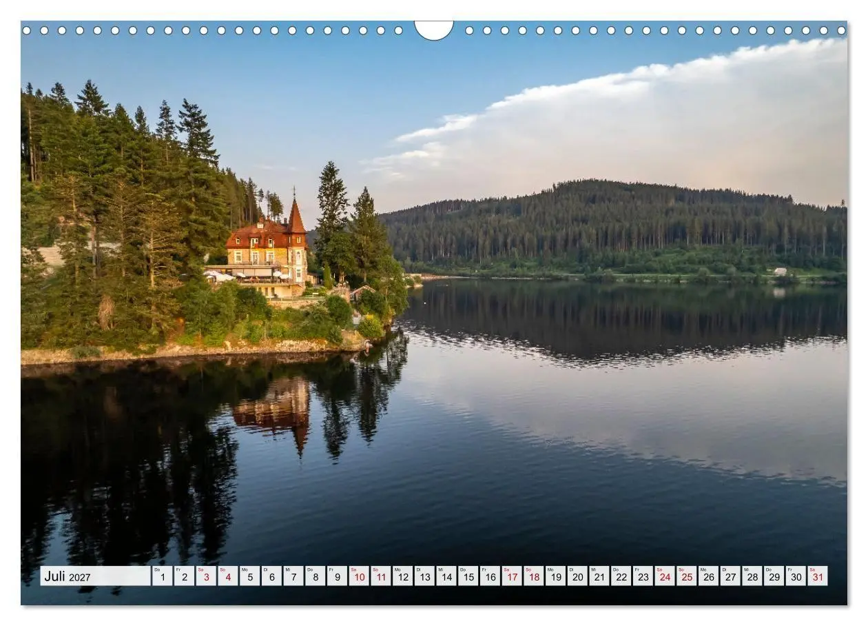 Bild: 9783569680425 | Urlaubsregion Schwarzwald (Wandkalender 2027 DIN A3 quer), CALVENDO...