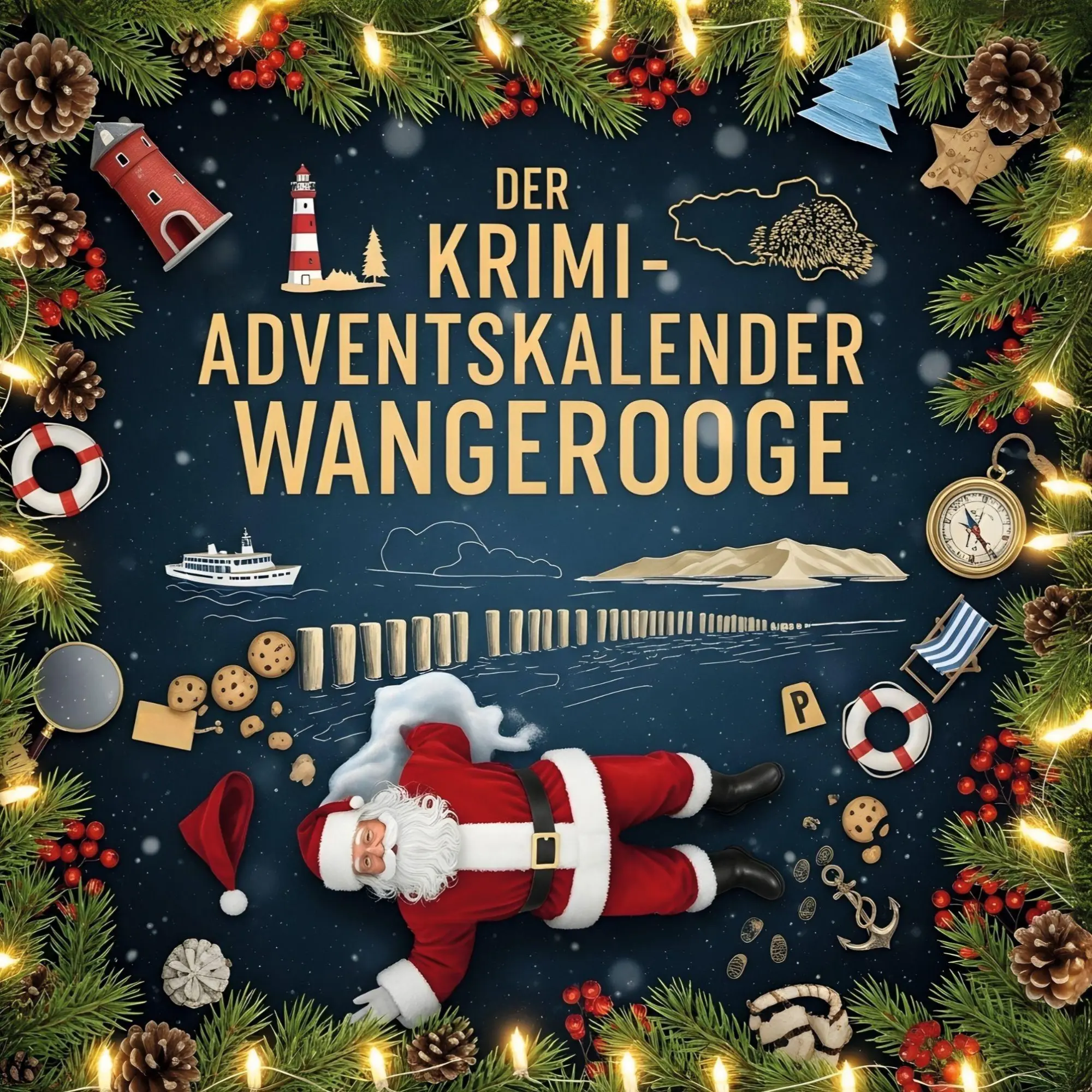 Cover: 9783695310425 | Der Krimi-Adventskalender Wangerooge | Mordsverdächtig in 24 Akten