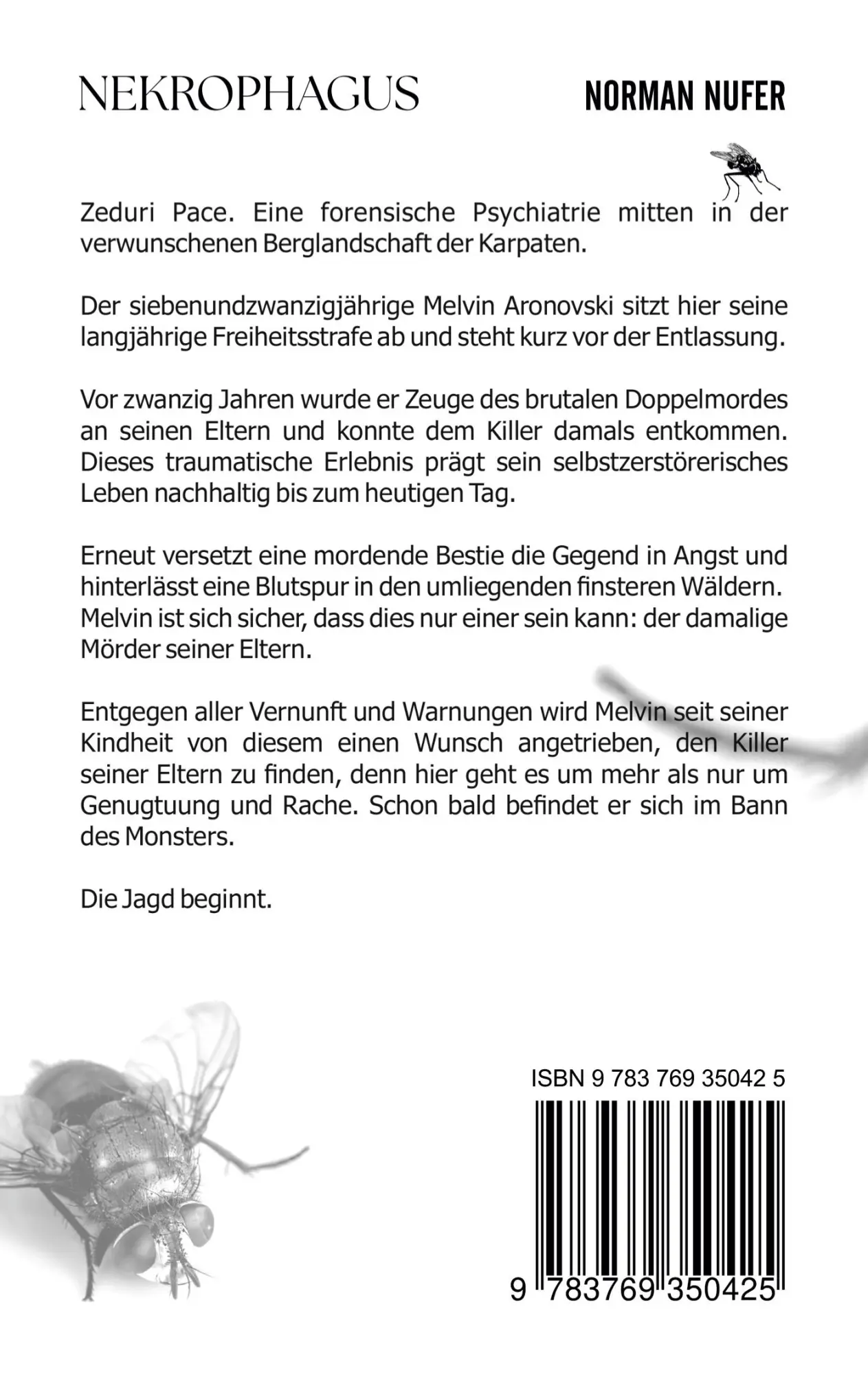 Rückseite: 9783769350425 | Nekrophagus | Norman Nufer | Taschenbuch | 338 S. | Deutsch | 2025