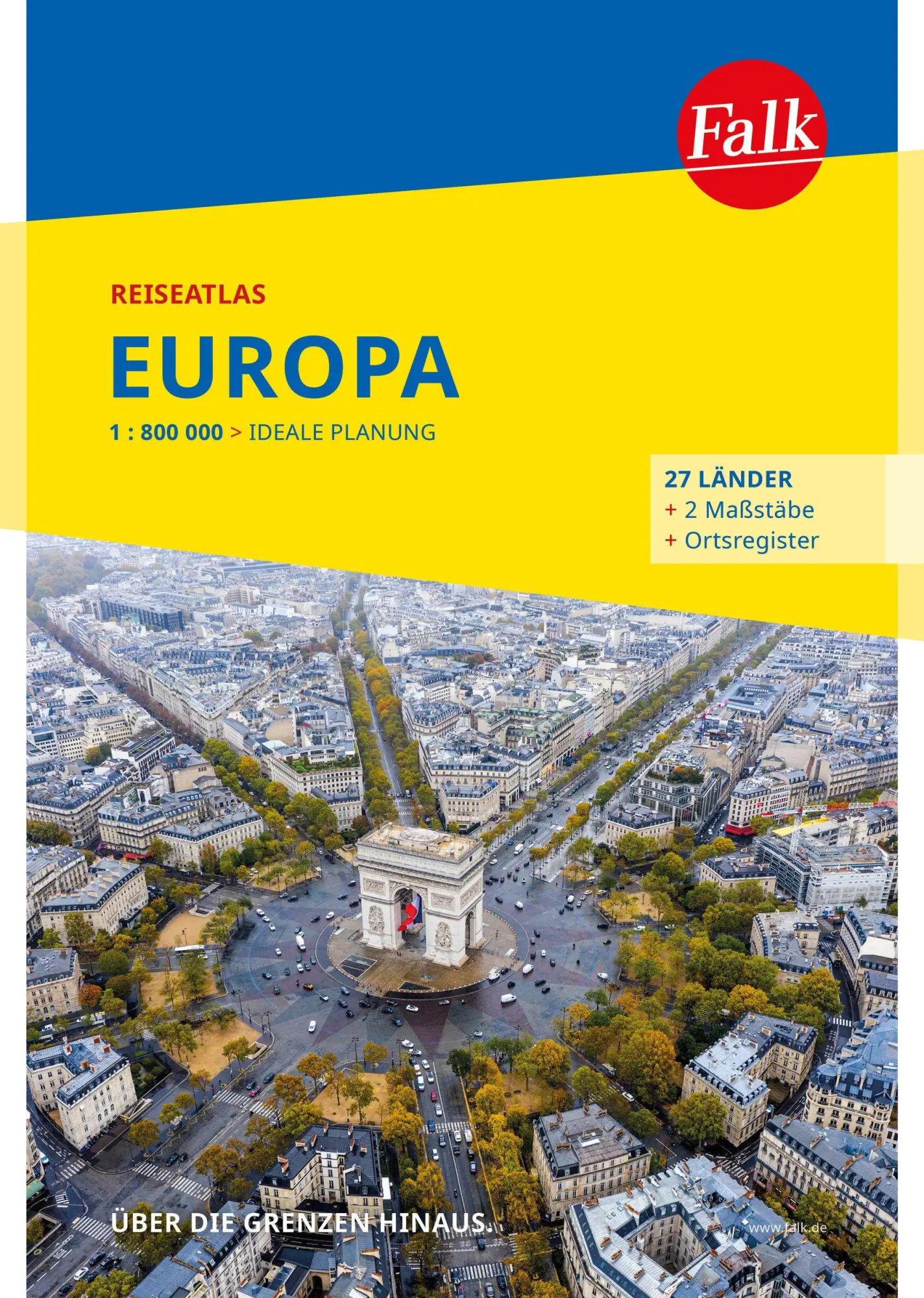 Cover: 9783827900425 | Falk Reiseatlas Europa 1:800.000 | Straßenatlas und Autoatlas | Buch