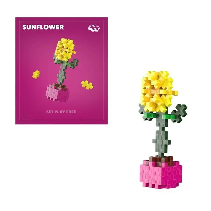 Cover: 5710409110525 | PLUS PLUS - 50 Kreativ Bausteine Sonnenblume | Karton | 9604340 | 2026