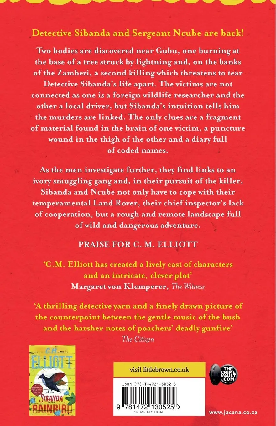 Rückseite: 9781472130525 | Sibanda and the Death's Head Moth | C M Elliott | Taschenbuch | 2020