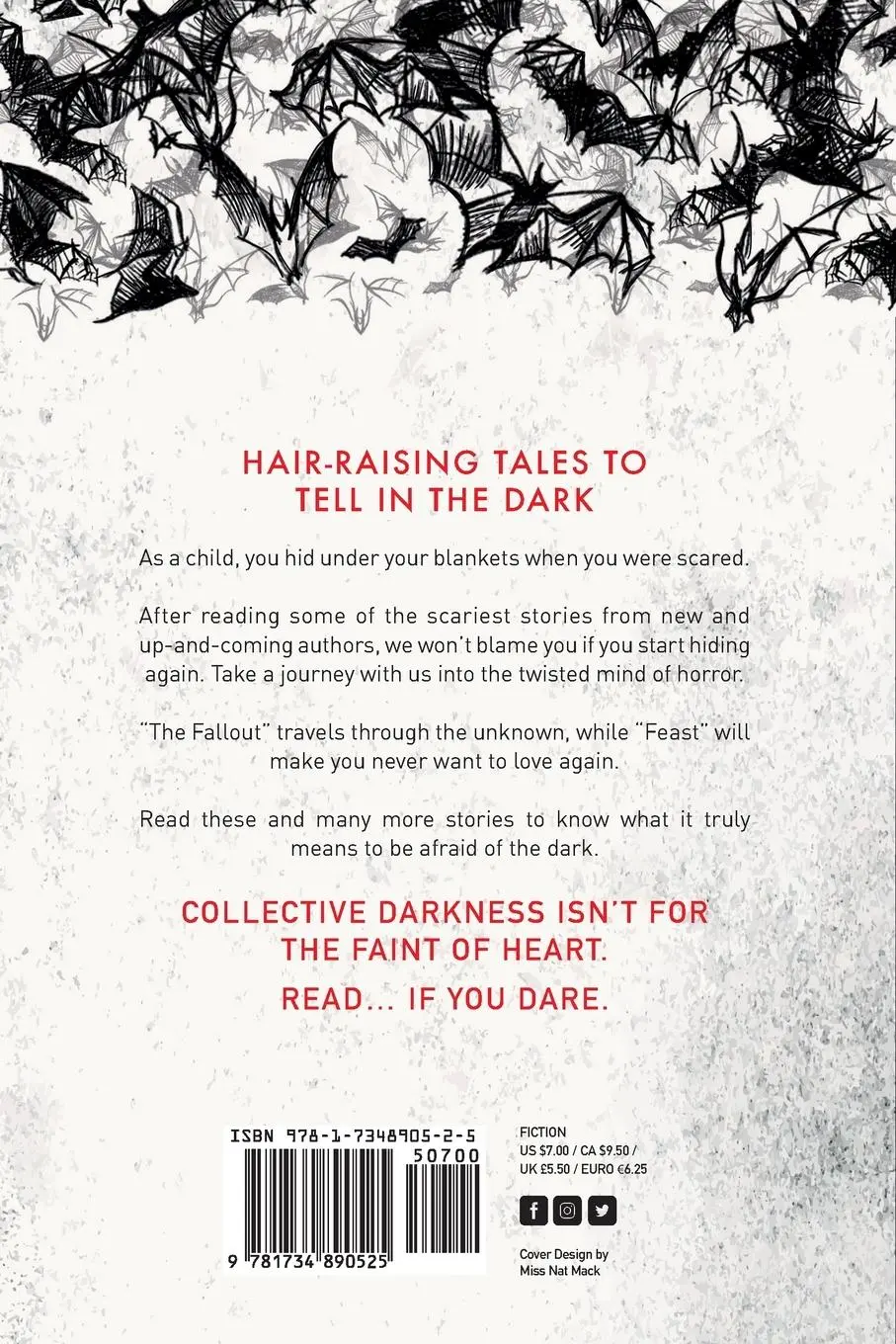 Rückseite: 9781734890525 | Collective Darkness | A Horror Anthology | Elizabeth Suggs (u. a.)