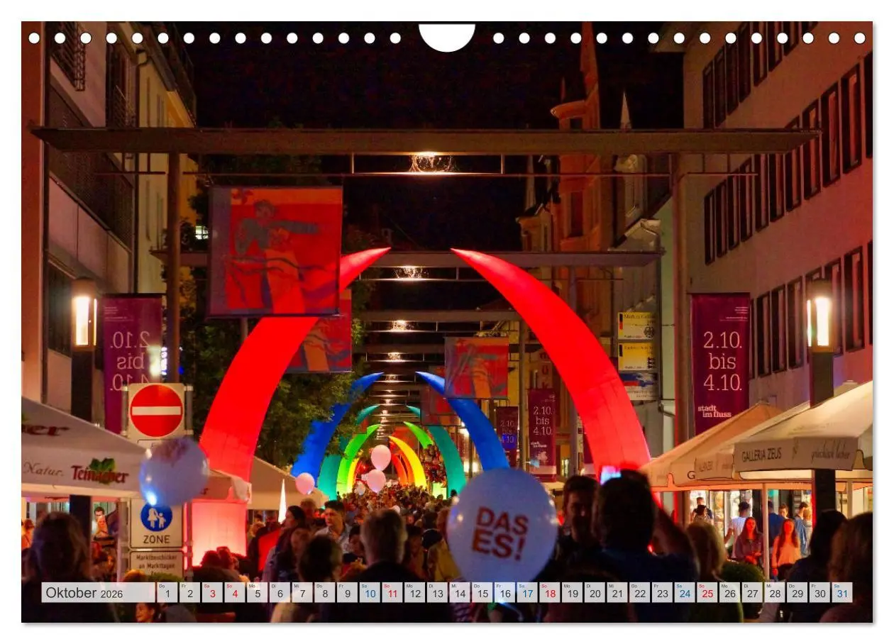 Bild: 9783457320525 | Esslingen zwischen Tag und Nacht (Wandkalender 2026 DIN A4 quer),...