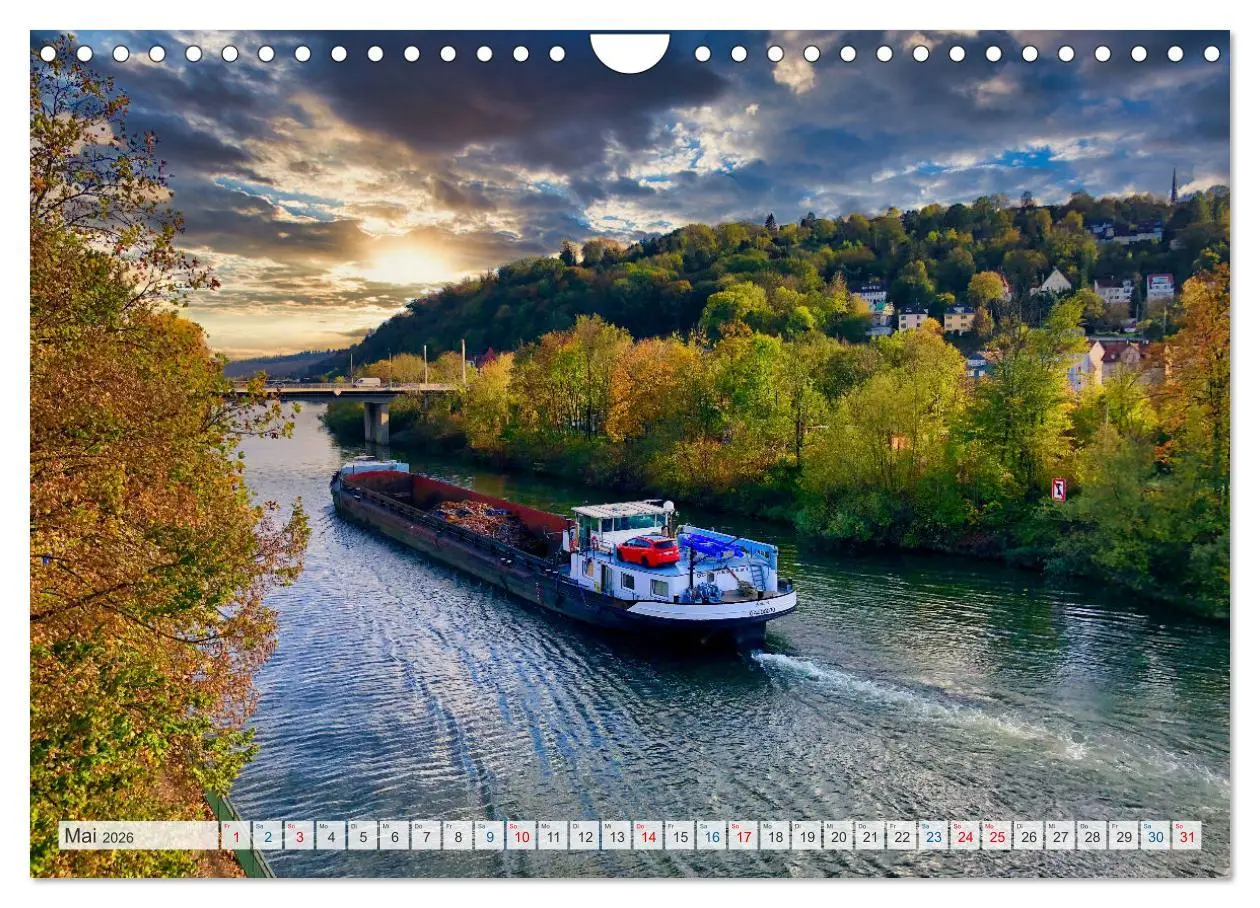 Bild: 9783457320525 | Esslingen zwischen Tag und Nacht (Wandkalender 2026 DIN A4 quer),...