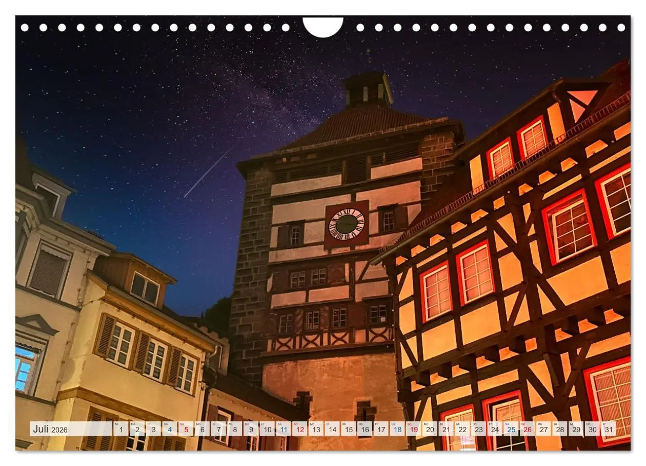 Bild: 9783457320525 | Esslingen zwischen Tag und Nacht (Wandkalender 2026 DIN A4 quer),...