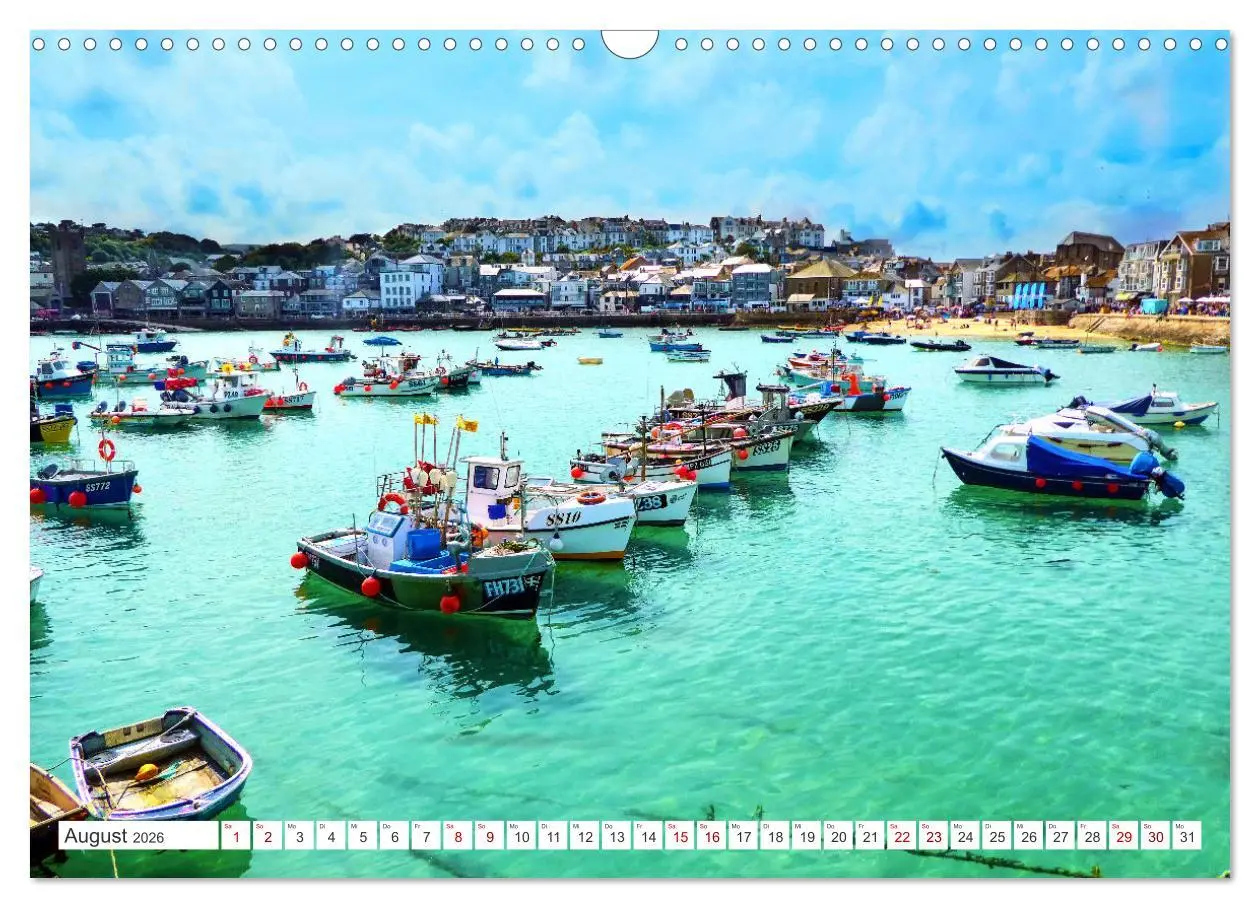 Bild: 9783457490525 | Südengland - On the road in Devon und Cornwall (Wandkalender 2026...