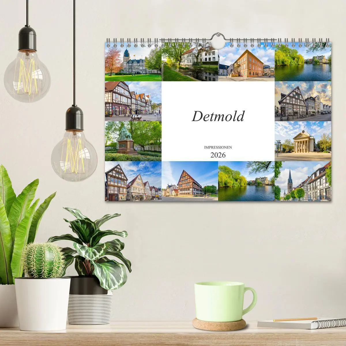 Bild: 9783457700525 | Detmold Impressionen (Wandkalender 2026 DIN A4 quer), CALVENDO...
