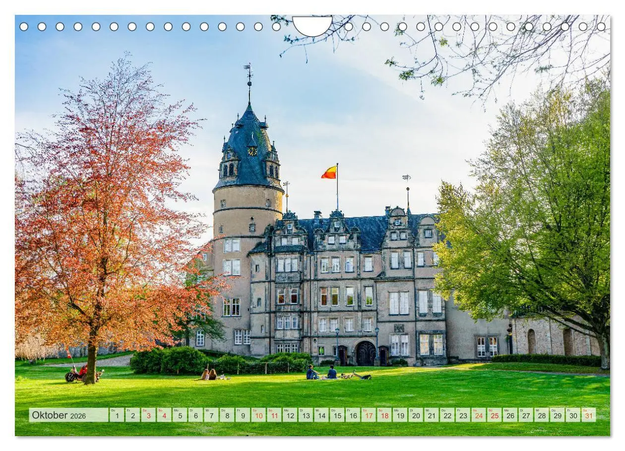 Bild: 9783457700525 | Detmold Impressionen (Wandkalender 2026 DIN A4 quer), CALVENDO...