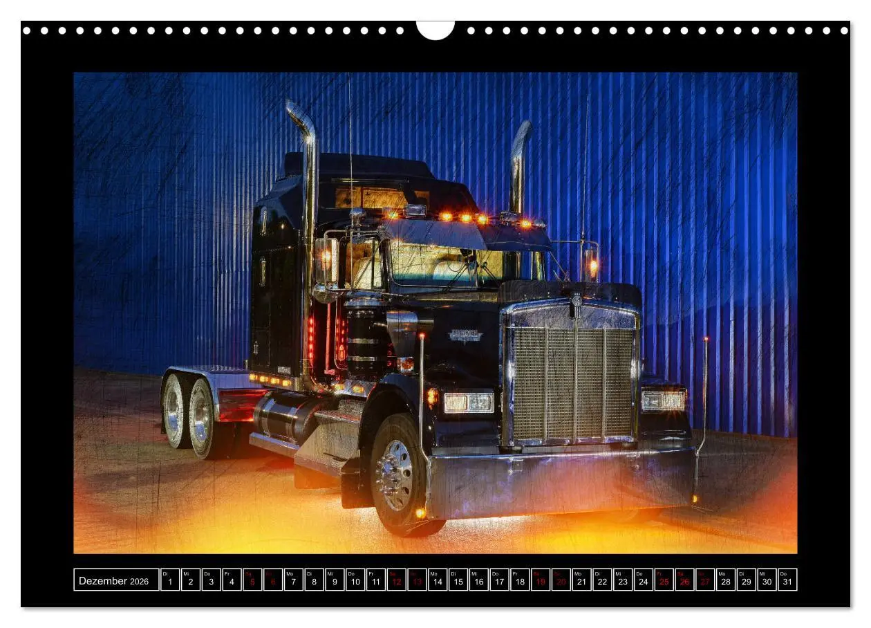 Bild: 9783457870525 | Kenworth W900 PHOTOART (Wandkalender 2026 DIN A3 quer), CALVENDO...