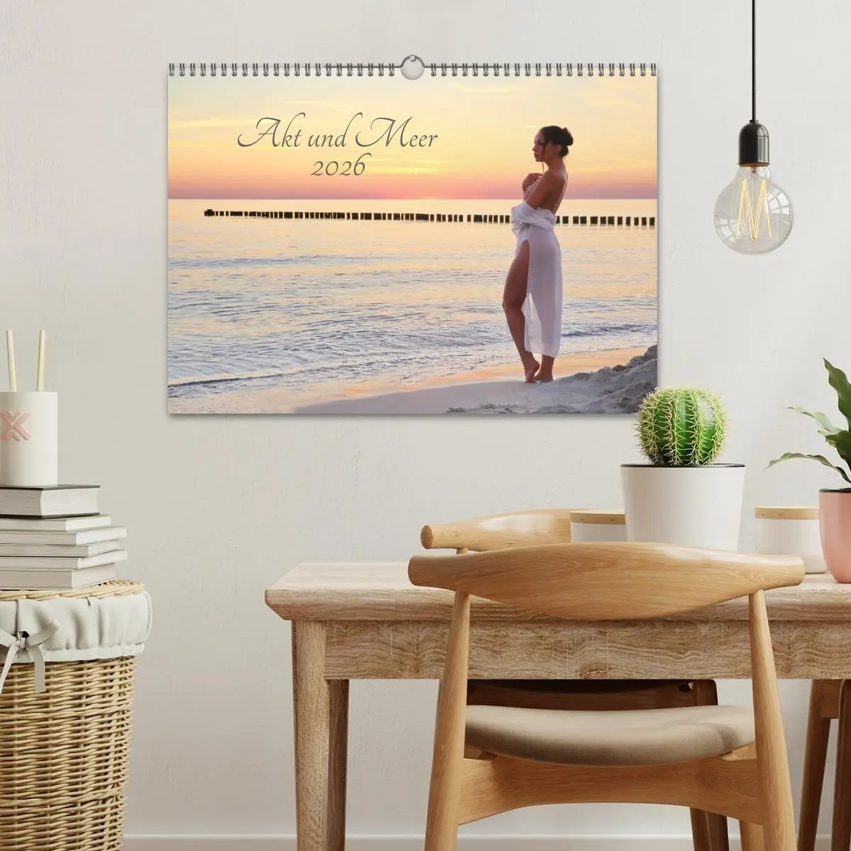 Bild: 9783457940525 | Akt und Meer (Wandkalender 2026 DIN A3 quer), CALVENDO Monatskalender