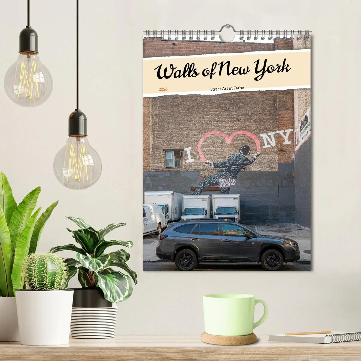 Bild: 9783516650525 | Walls of New York - Street Art in Farbe (Wandkalender 2026 DIN A4...