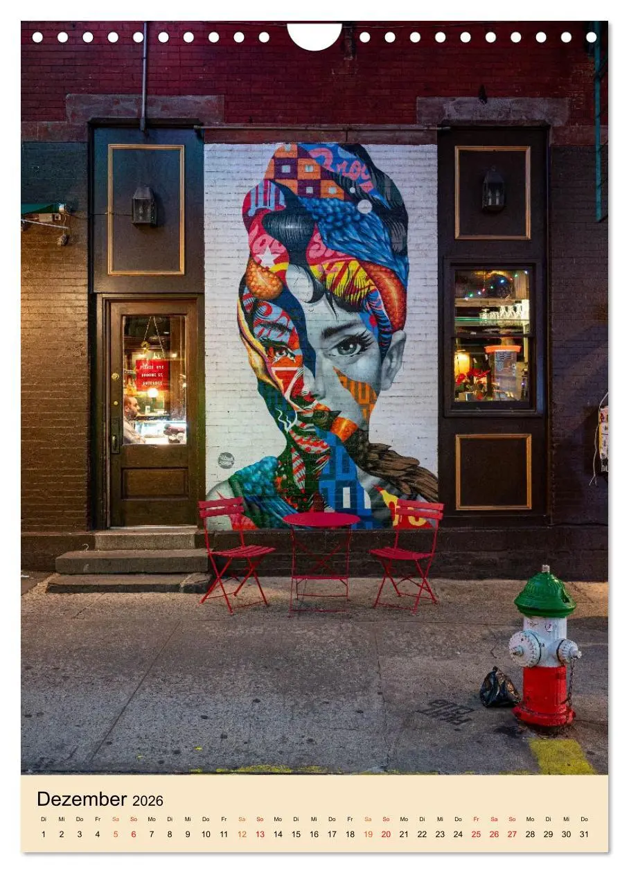 Bild: 9783516650525 | Walls of New York - Street Art in Farbe (Wandkalender 2026 DIN A4...