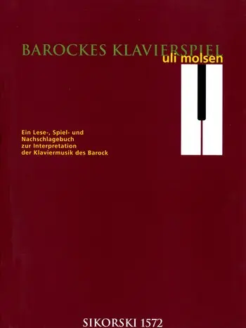 Cover: 9783920880525 | Barockes Klavierspiel | Uli Molsen | Notenblätter (ungebunden) | 88 S.