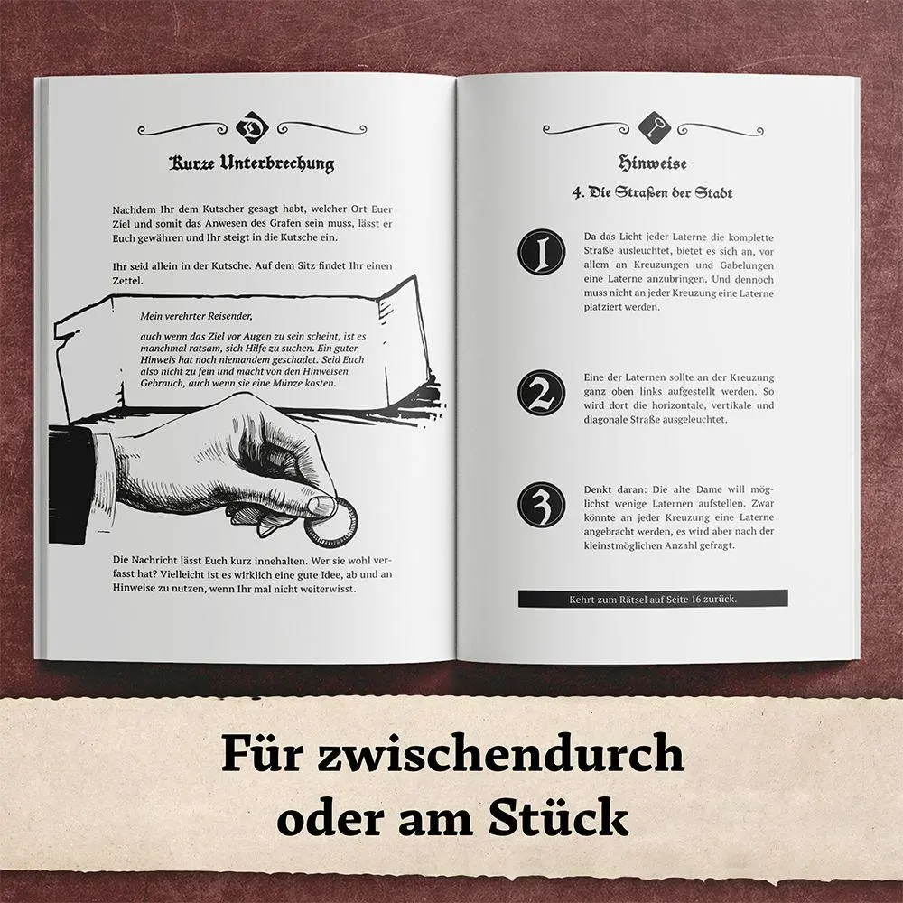 Bild: 9783985610525 | Das Rätselbuch des Graf Dracula: Knackt den Code und entkommt dem...