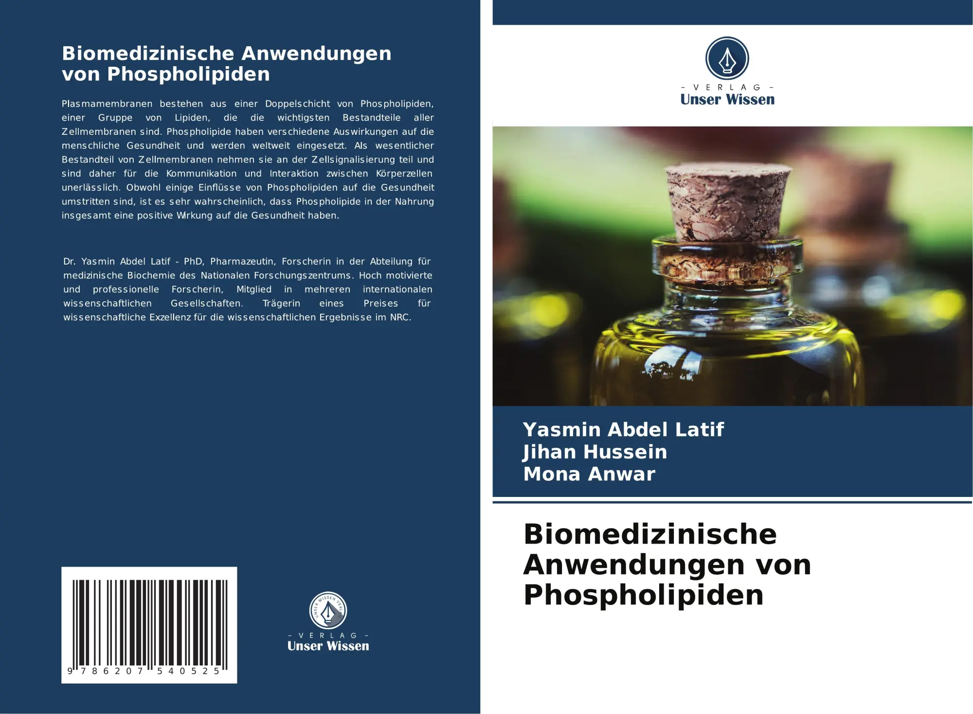 Cover: 9786207540525 | Biomedizinische Anwendungen von Phospholipiden | Latif (u. a.) | Buch