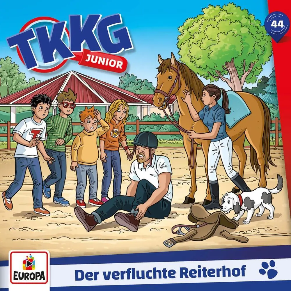 Cover: 199584560625 | TKKG Junior 44: Der verfluchte Reiterhof | TKKG Junior | Audio-CD | CD